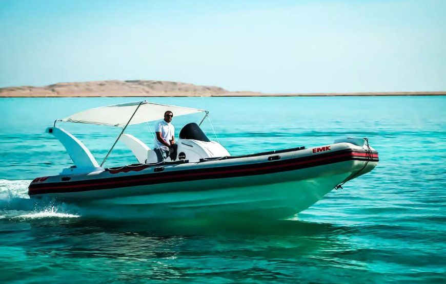 Hurghada: Giftun Island and Orange Bay Speedboat Trip